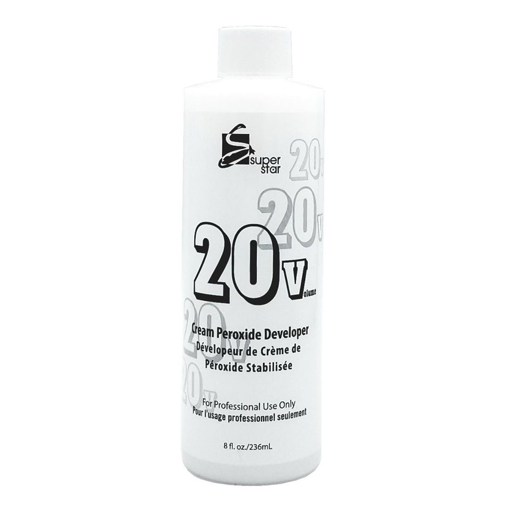 Super Star Stabilized Cream Peroxide Hair Developer 20 Volume 8Oz (236ml)